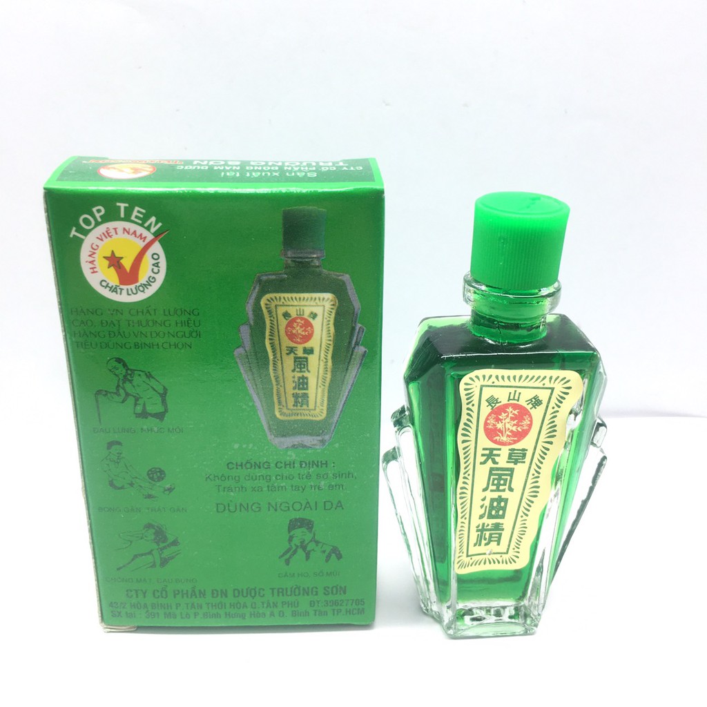 Dầu gió xanh Thiên Thảo 12ml