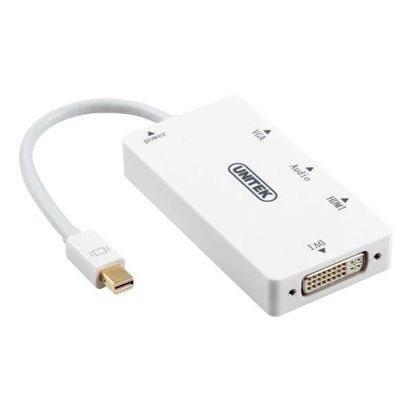 CÁP miniDisplayport-> HDMI/DVI/VGA/AUDIO Unitek Y 6354