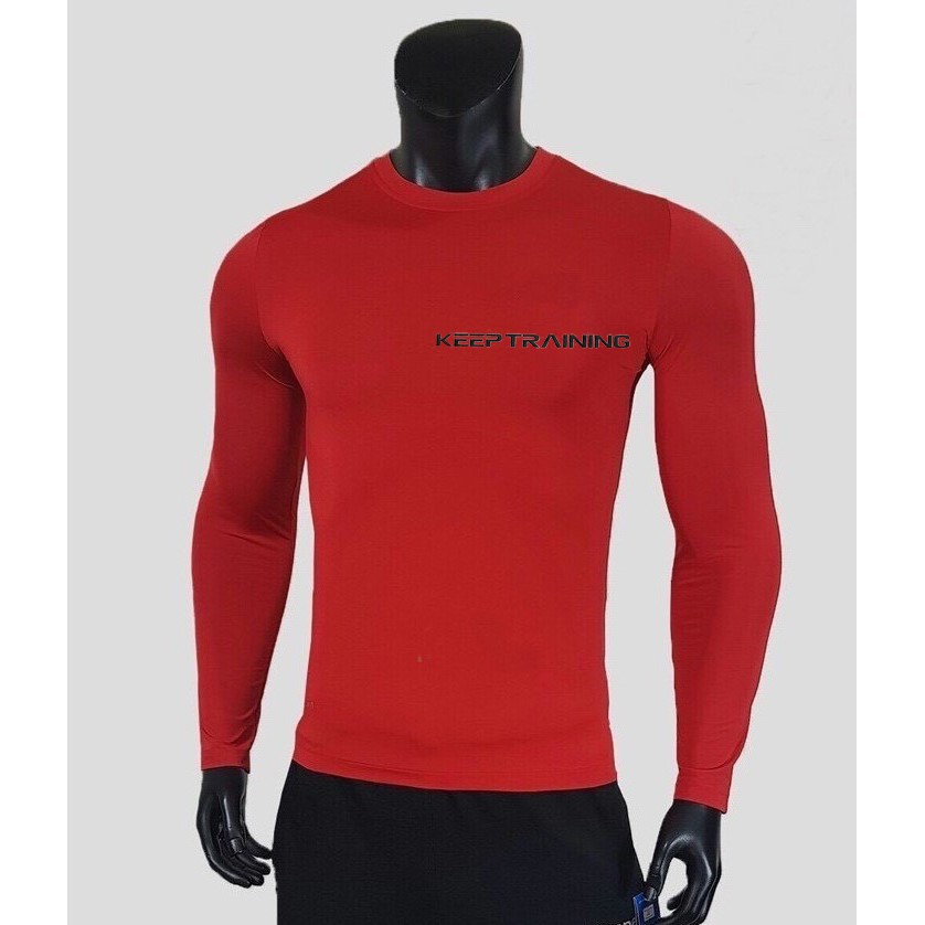 Áo giữ nhiệt nam áo dài tay áo thể thao nam 6 màu KEEP TRAINING | BigBuy360 - bigbuy360.vn