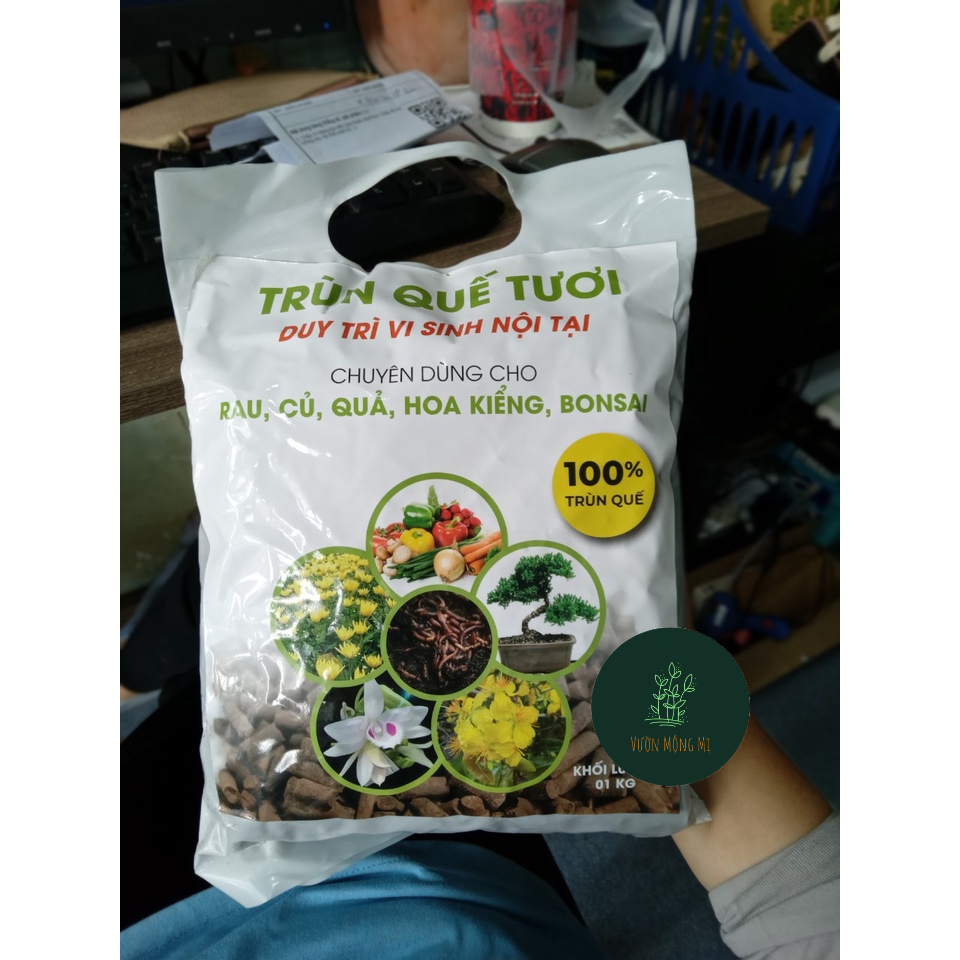 Phân trùn quế 1kg