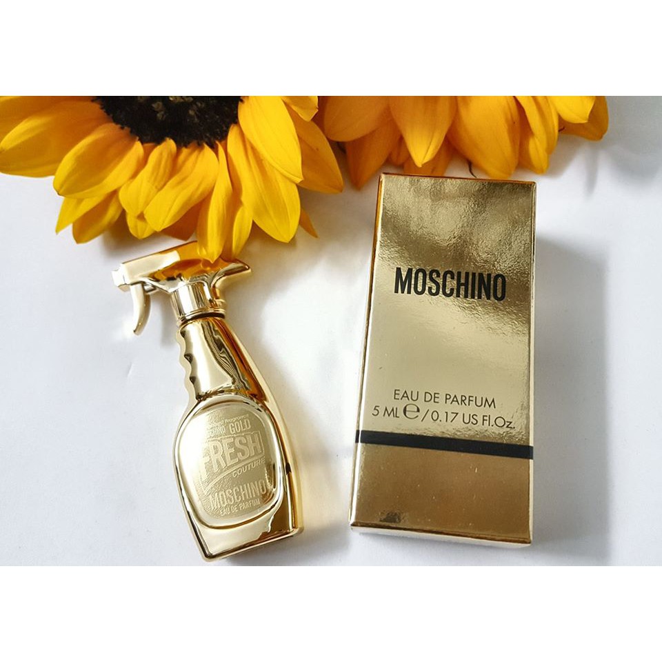 Nước hoa Moschino Gold Fresh Couture mini 5ml