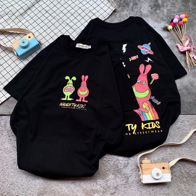 ÁO THUN UNISEX NAUGHTY KIDS