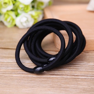 THUN CỘT TÓC TRƠN MÀU ĐEN - MÀU SẮC ĐƠN GIẢN