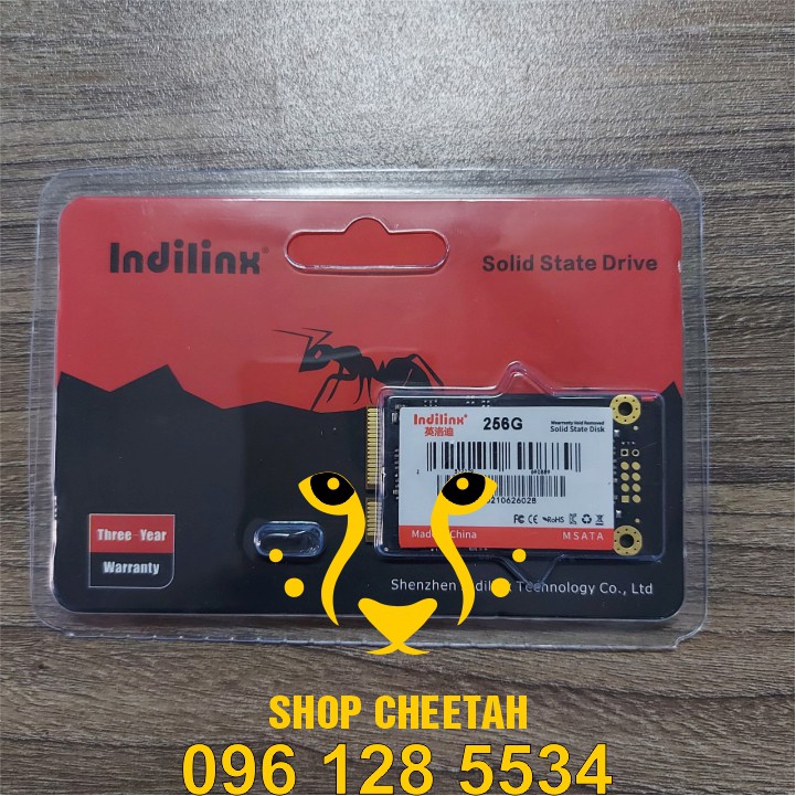 Ổ cứng SSD Msata Indilinx 256GB – CHÍNH HÃNG – Bảo hành 3 năm