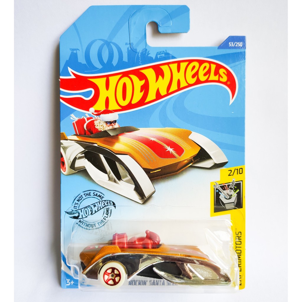 Hot Wheels Mô Hình Xe Hơi Đồ Chơi Rockin Santa Sled - Fy Thẻ