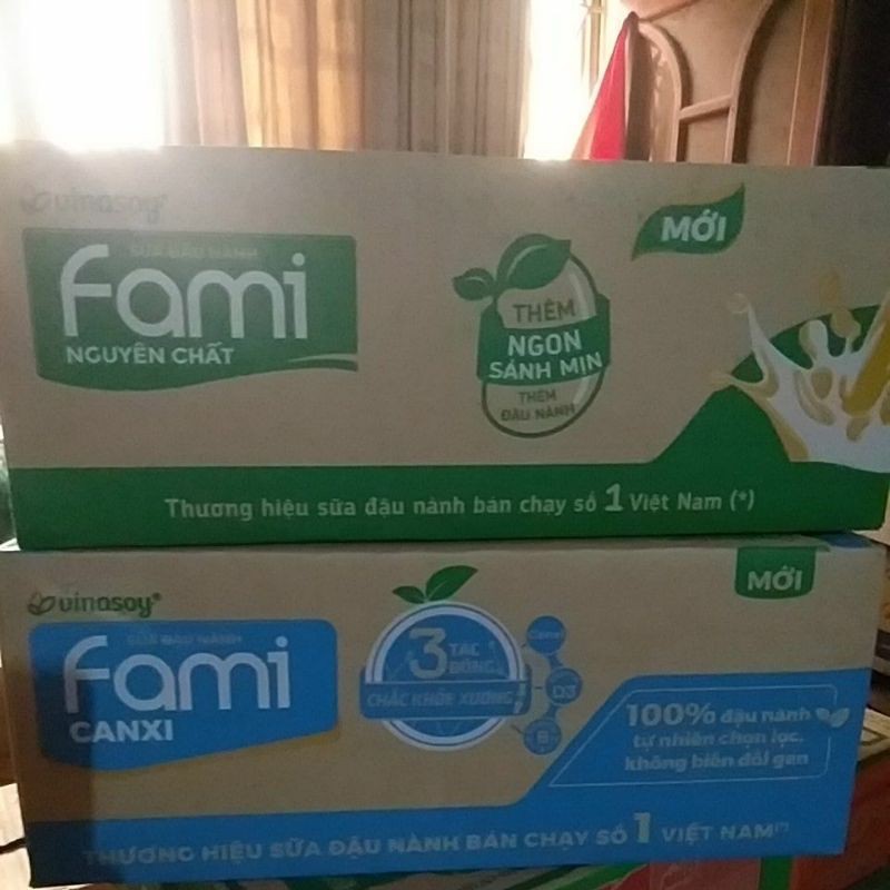 Thùng Sữa fami túi 200ml