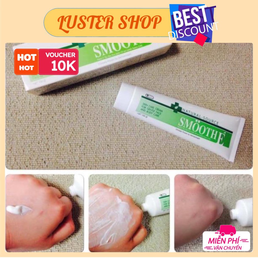 LUSTER SHOP SMOOTHE KEM CHĂM SÓC DA MẶT & BODY (15G)