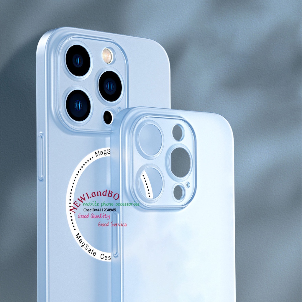 🇰🇷 Ốp Điện Thoại Màu Tím Đậm Siêu Mỏng 0.33mm Cho iphone 15 14 13 12 pro max 14plus 13pro 14pro