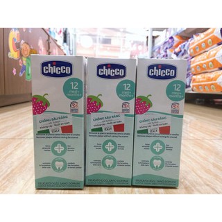 Kem đánh răng nuốt được Chicco từ 6 tháng