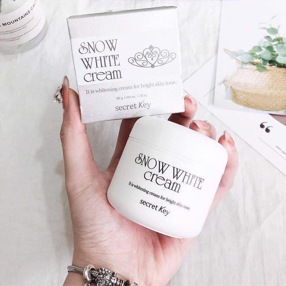 Kem Dưỡng Trắng Da Secret Key Snow White Cream - Hủ 50g