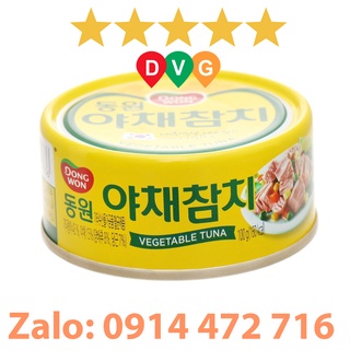 Cá ngừ trắng trộn rau củ DONGWON Hàn Quốc 100g