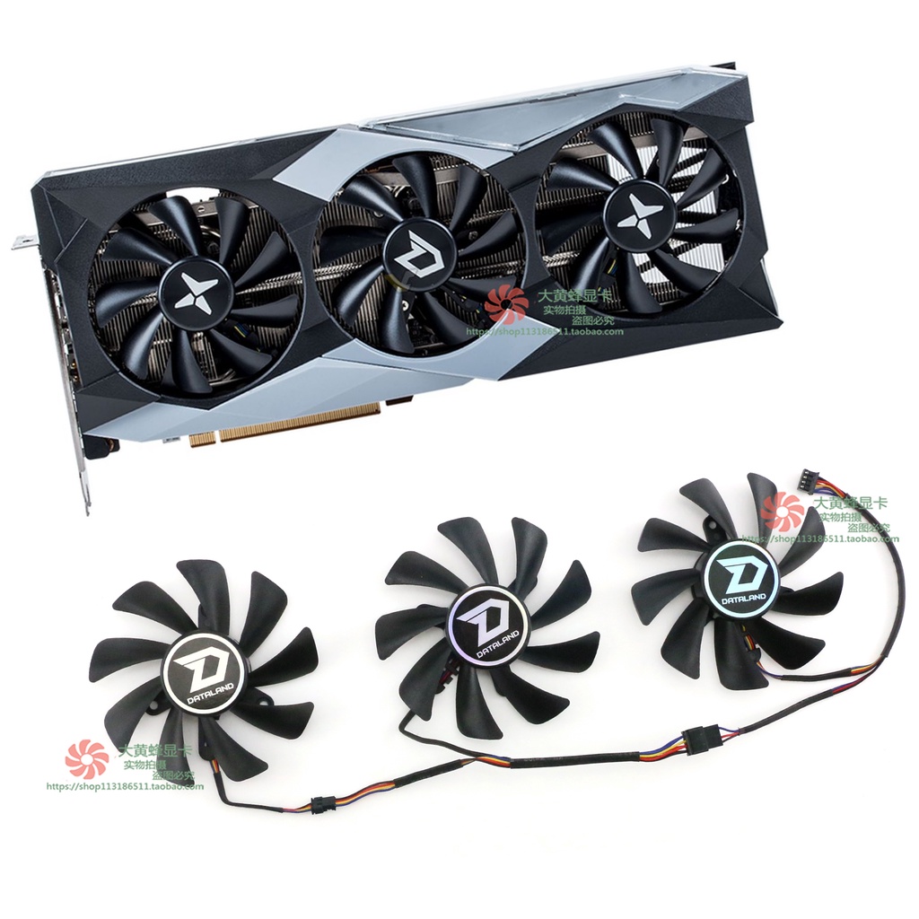 Card đồ họa Tản nhiệt Dylan Hengjin RX6900XT RX6800 6800 X-Seria God of War Card đồ họa Fan FD9015U1