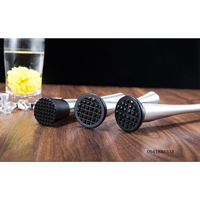 Chày Dầm Pha Chế, Chày Bar - dụng cụ pha chế quầy bar, gia dụng