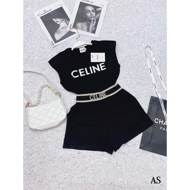 SNU451 - SET ĐÙI NỮ CẠP CELIN VAI LIỀN