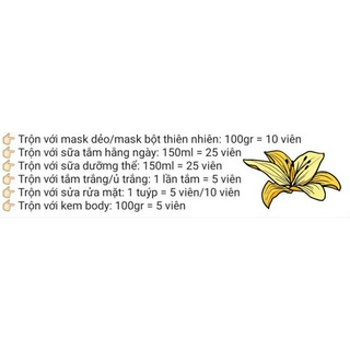 VIÊN CẤY TRẮNG DA VITAMIN