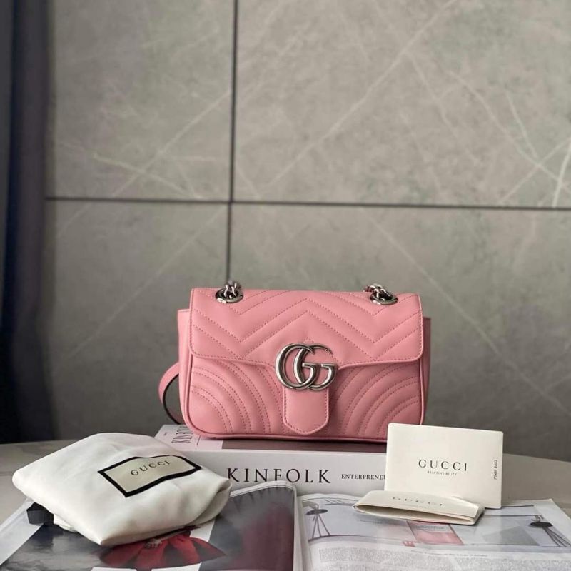 Túi đeo chéo hồng SIZE 23