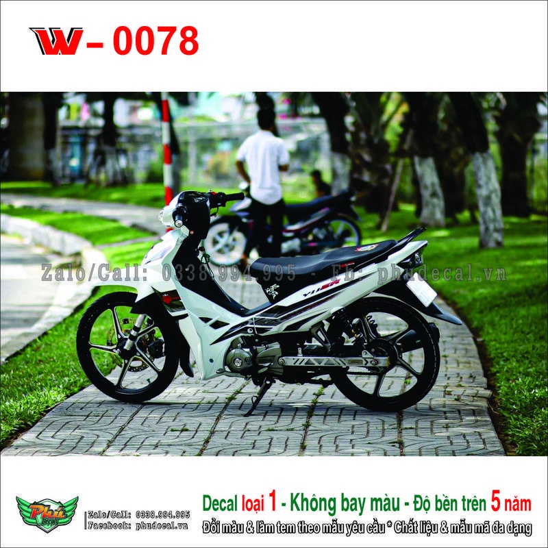 Tem rời Sirius Trắng đen đỏ y15zr (15)