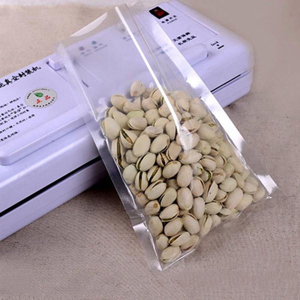 ❤LANSEL❤ 100PCS Hot Heat Seal Cheap Foil Bags Vacuum Pouches Portable New Transparent High Quality Food Storage