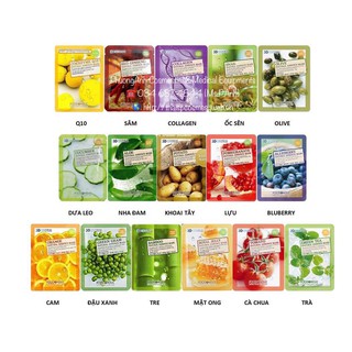 Mặt nạ dưỡng da 3D Foodaholic Mask dưỡng da Hàn Quốc ( lẻ 1 miếng)