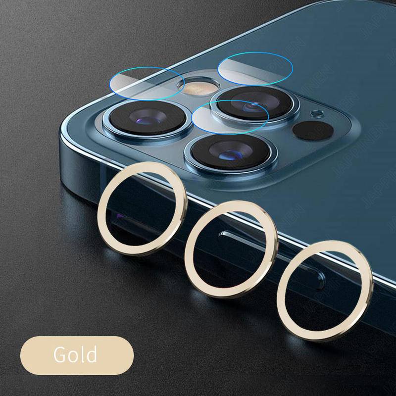 Vòng kim loại bảo vệ camera sau thích hợp cho iPhone 11 Pro Max iPhone11