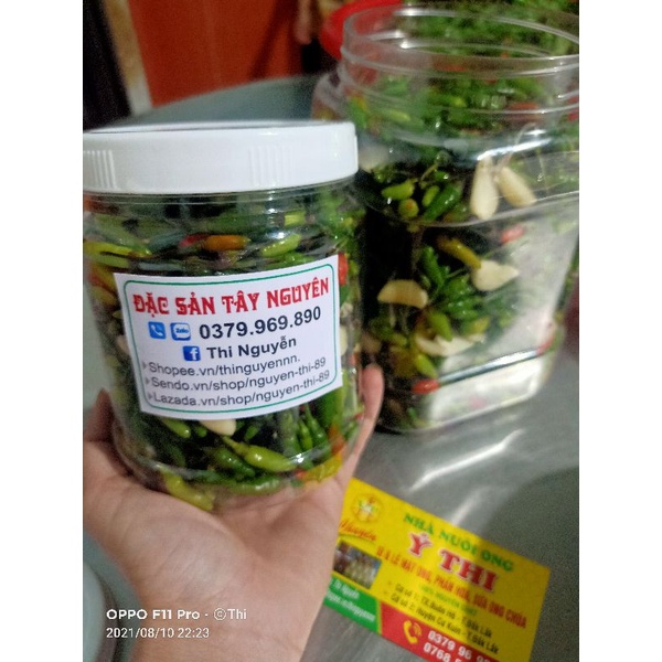 1kg Ớt xiêm rừng ngâm mắm Nam Ngư thơm ngon
