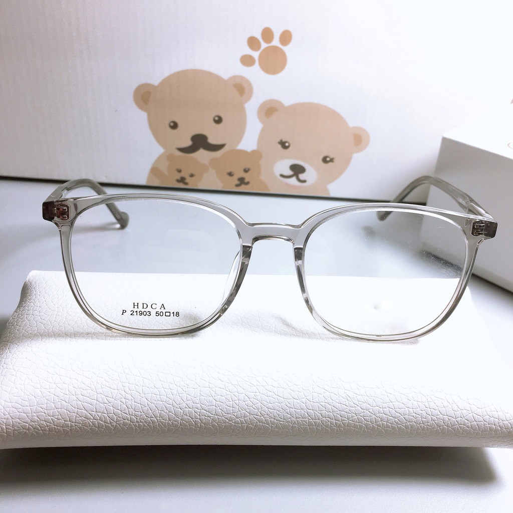 [Gía siêu rẻ] Gọng kính tròn bầu 21903 nhận cắt mắt cận viễn loạn