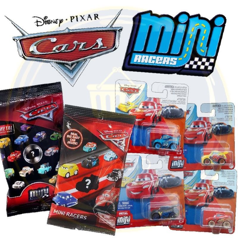 Hoàn toàn! Mô Hình Xe Hơi Mini Racers Disney Pixar - Original Mattel.Inc