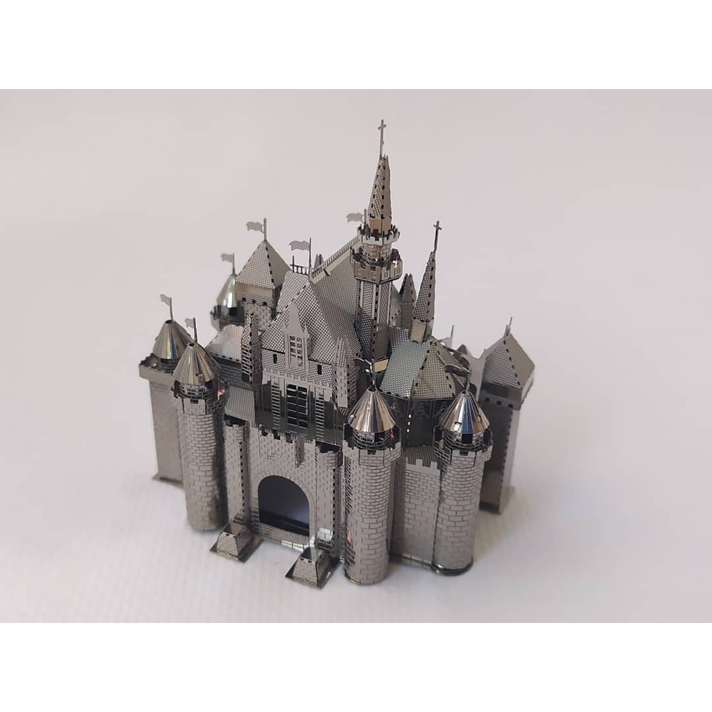 Mô hình 3D kim loại lắp ráp Lâu đài Người Đẹp Ngủ Trong Rừng [ Chưa Lắp ]