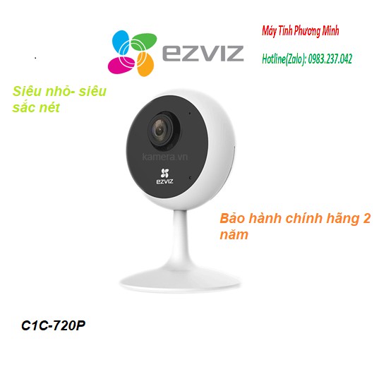 Camera IP Wifi Ezviz C1C 720P - Hàng Chính Hãng cao cấp