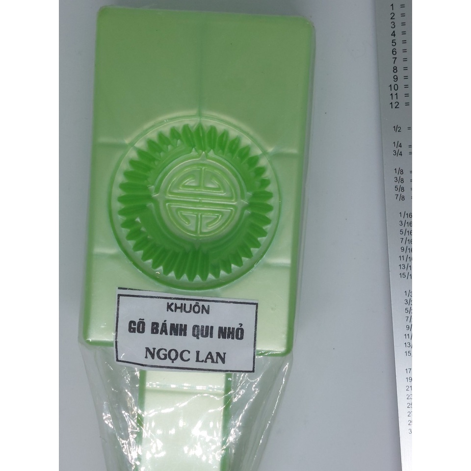 Khuôn Nhựa Bánh In - Bánh Đậu Xanh Quy Nhỏ