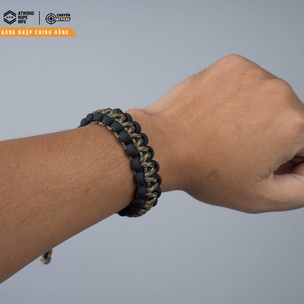 Vòng tay Paracord đan sẵn bởi chuyentactical - Paracord Made in USA - Vòng tay sinh tồn