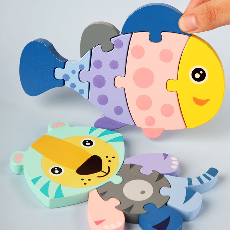 Đồ Chơi Lắp Ráp Hình Giao Thông 3d Ba Chiều Bằng Gỗ Giáo Dục Sớm Cho Bé MY0242