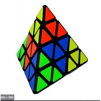 [Mã LIFETOYS1 giảm 30K đơn 99K] Rubik Biến Thể Qiyi Pyraminx 4x4. Rubic Tam Giác 4 Tầng