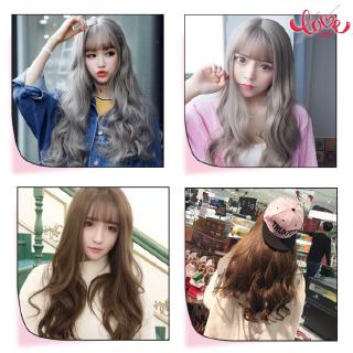 Bộ Tóc Giả Dài Uốn Gợn Sóng Màu Sắc Tự Nhiên Thời Trang