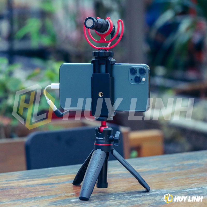 Tripod Mini Ulanzi MT 08 Extension - Chân máy mini cầm tay cho máy ảnh, điện thoại + tặng kèm ngàm chữ U