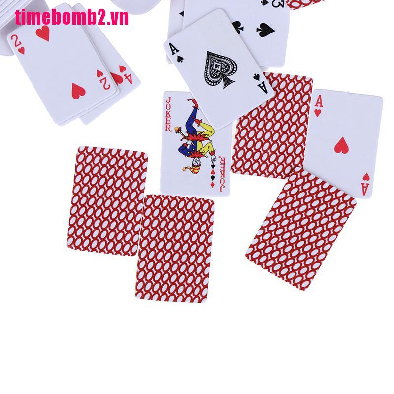 Bộ Thẻ Bài Tây Tỉ Lệ 1: 12 Dành Cho Búp Bê