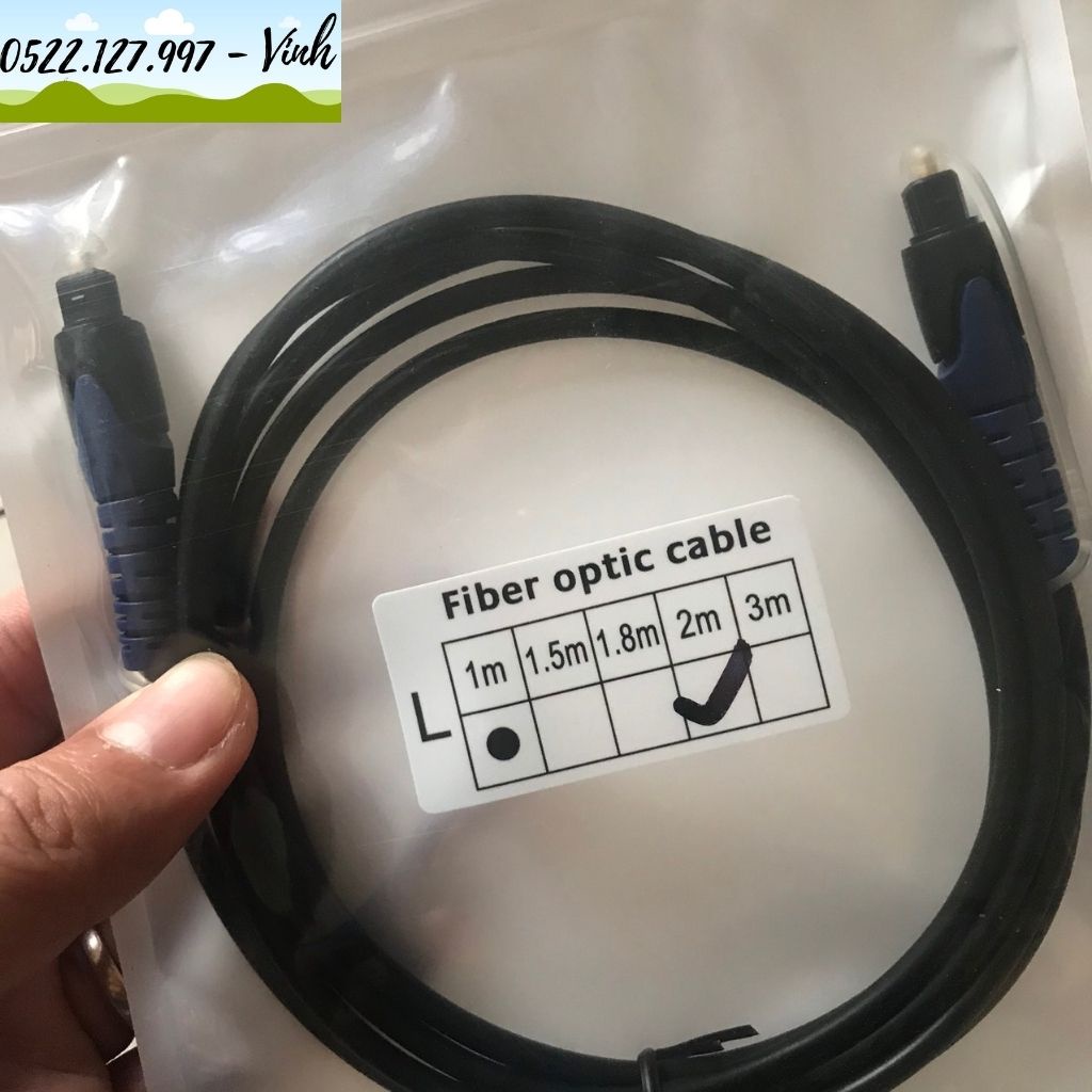 Dây Quang Optical dài 2m - Sợi dây lớn - Gia Khang Shop