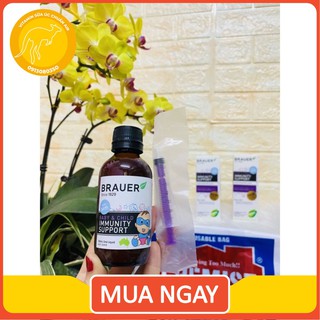Siro Tăng Đề Kháng Brauer Immunity 100ml, úc, date 2023 mới nhất