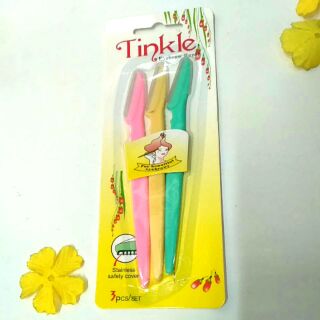Dao cạo lông mày , lông mặt 1vỉ/3cây .