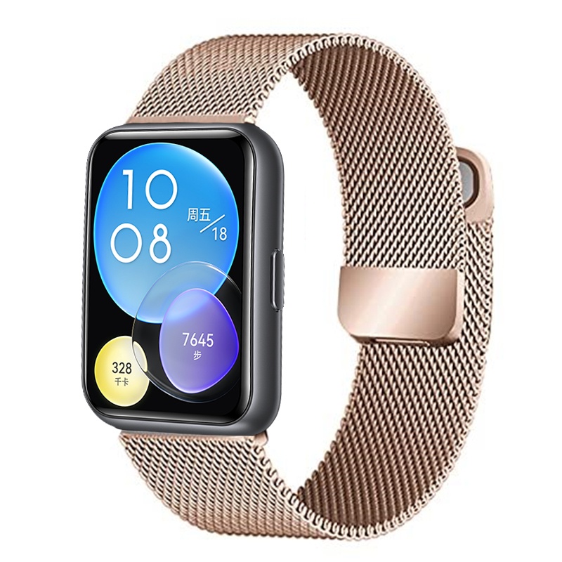 Dây Đeo Inox Cho Đồng Hồ Thông Minh Huawei watch Fit 2