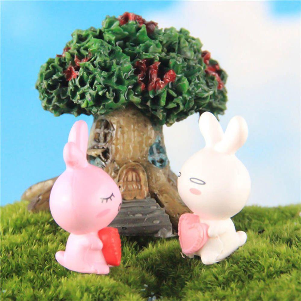 Đồ trang trí Tượng NICKOLAS Mini Bằng Nhựa Resin Trang Trí Sân Vườn DIY