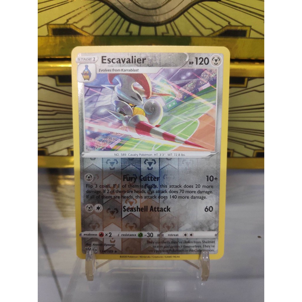 [ Dưa Hấu Yugioh ] Lá bài thẻ bài Pokemon Escavalier