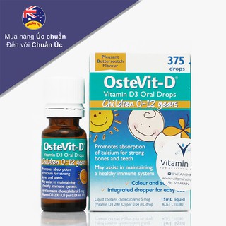 Ostevit -D Vitamin D3 cho bé
