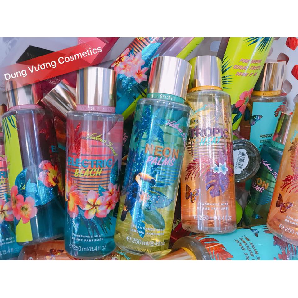 XỊT THƠM VICTORIA'S SECRET Electric Beach FRAGRANCE MIST 250ml.