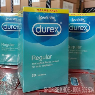Bao cao su siêu mỏng Durex Úc - Durex Fetherlite - Hộp 30 chiếc