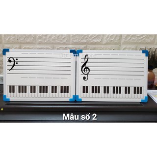 Bảng khuông nhạc (Mẫu số 2 - Đã kèm nam châm)
