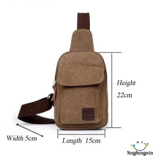 Túi xách canvas đeo chéo cho nam