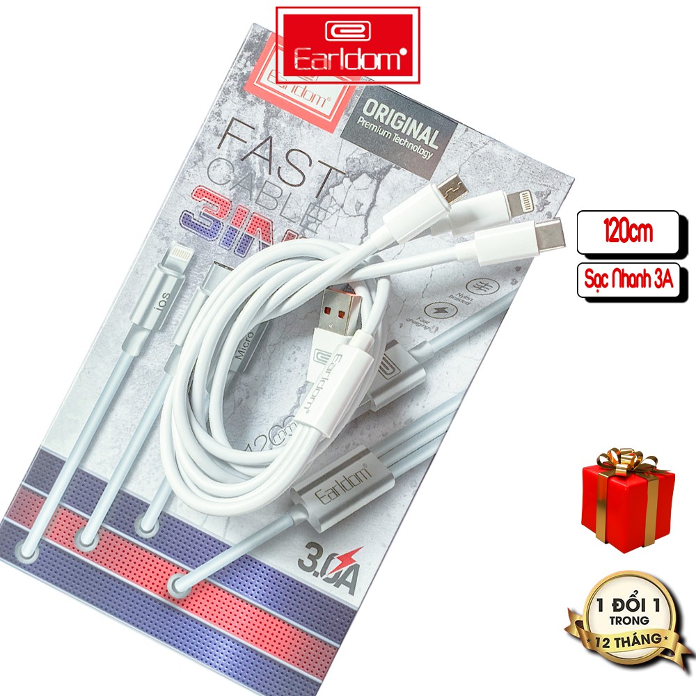 CÁP SẠC 3IN1 EARLDOM IMC-018
