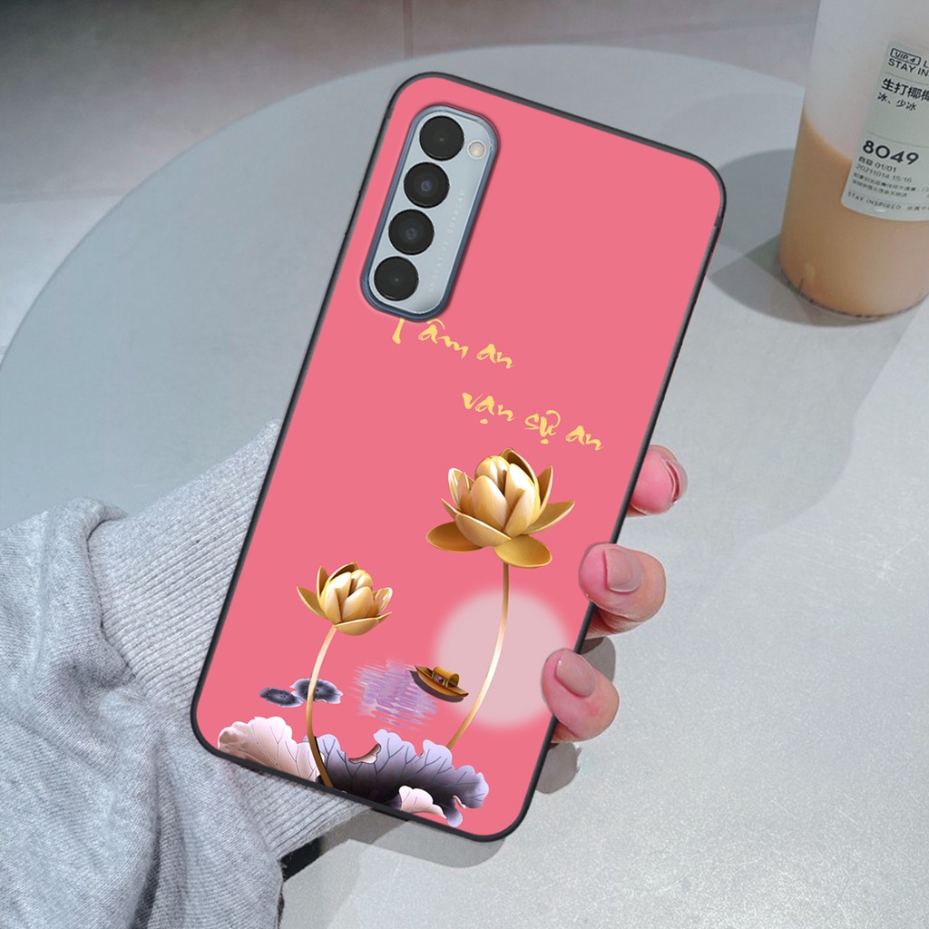 Ốp Oppo Reno4 /  Reno4 Pro / Reno 4 in hình ốp tâm an vạn sự an, ốp lưng SonCase