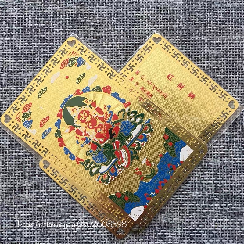 THẺ ĐỒNG BẠCH THẦN TÀI MẬT TÔNG